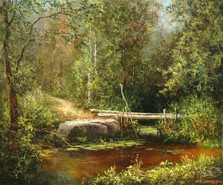 Petites nouvelles russes - Les voiles écarlates - Grine - Un pont de bois sur le ruisseau