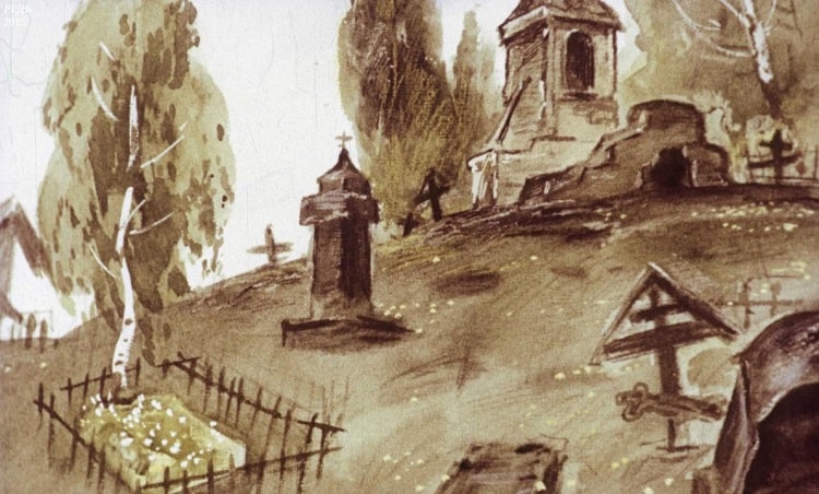 Petites nouvelles russes - En mauvaise compagnie - Le vieux cimetière de la Chapelle uniate