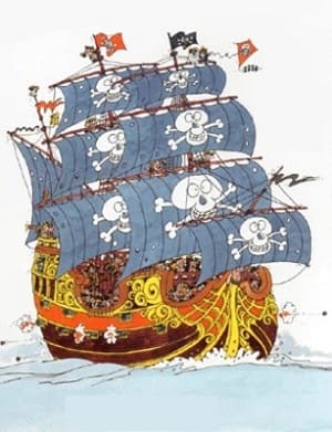 Petites nouvelles russes : Un bateau pirate