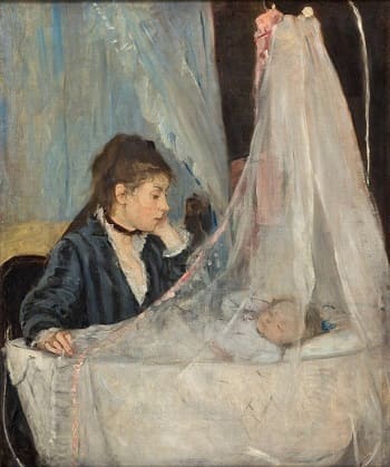 Petites nouvelles russes : Le berceau, Berthe Morisot, 1872