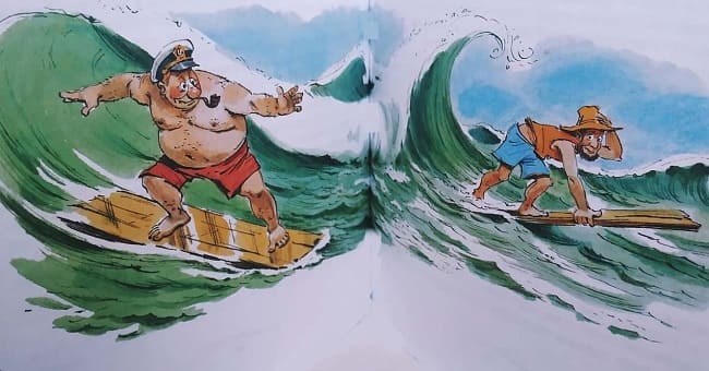 Petites nouvelles russes : Surf à Waïkiki