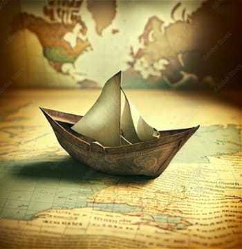 Petites nouvelles russes :Bateau de papier
