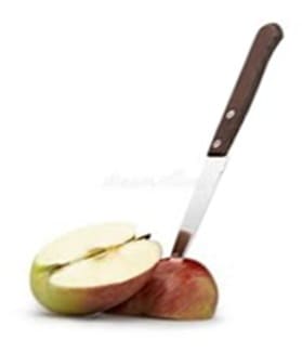 Petites nouvelles russes : pomme et couteau